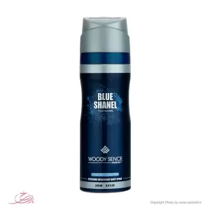 اسپری وودی سنس بلو شنل Blue Shanel مردانه حجم 200 میلی لیتر