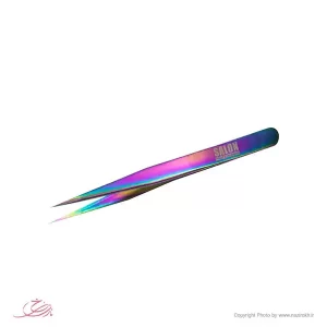 Eyelash extension pliers salon model flat head