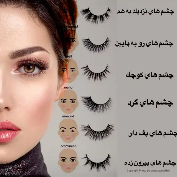 Eyelashes suitable for all types of eyes