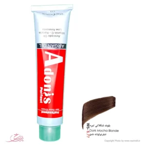 W5-6.77 بلوند شکلاتی تیره رنگ موی آدونیس