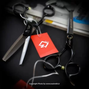ست قیچی کات و پیتاژ مشکی