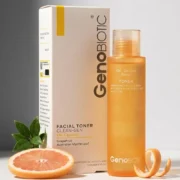 تونر تنظیم کننده چربی و براقیت صورت ژنوبایوتیک 150 میلی لیتری