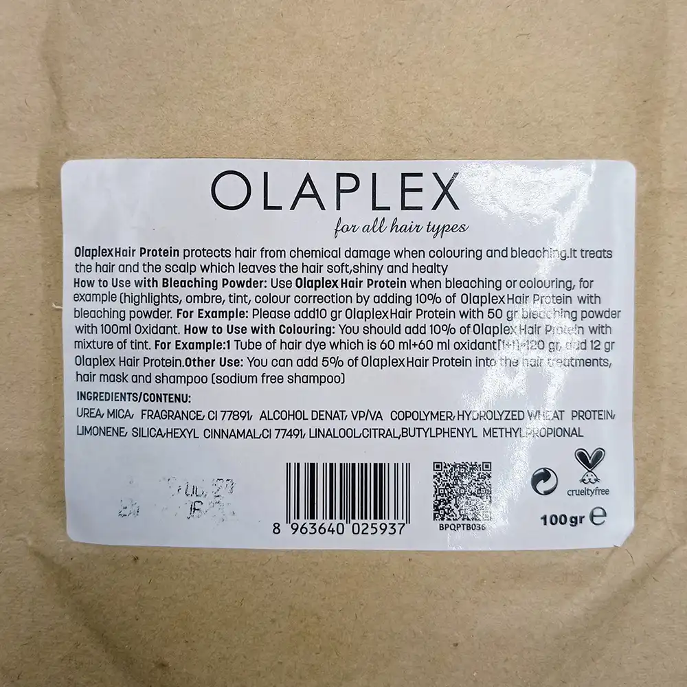 پودر پروتئین مو بنفش اولاپلکس حجم 100 گرمی