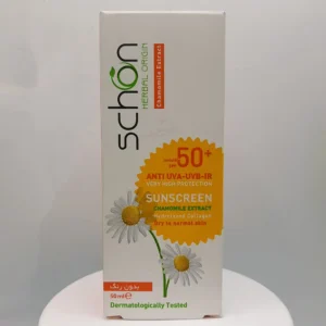 کرم ضد آفتاب شون بی رنگ SPF 50