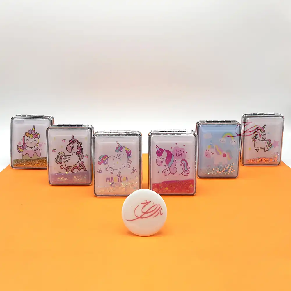 آینه جیبی فانتزی کلاسیک فشن مدل آکواریومی