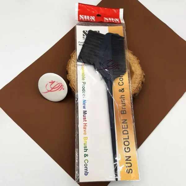 برس رنگ مو سان دو طرفه دم باریک