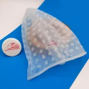 کلاه مش مو سیلیکونی جی کات ژله ای سفید