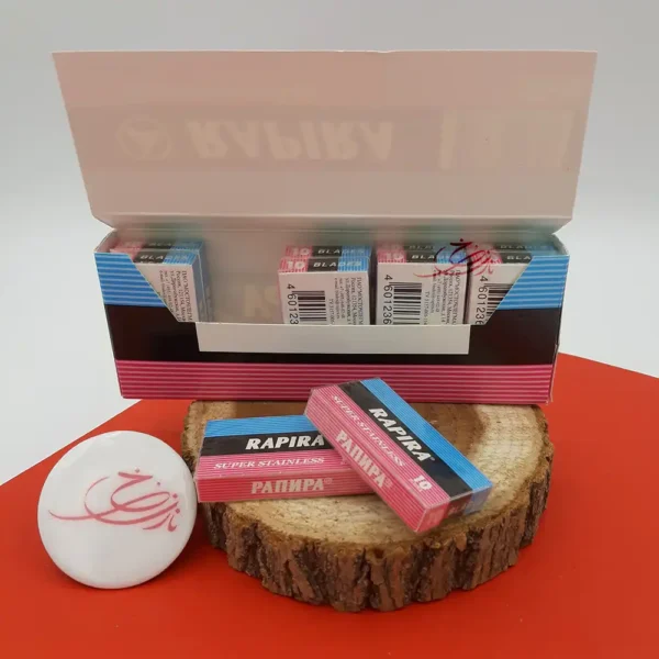 تیغ اصلاح سنتی راپیرا 100 عددی