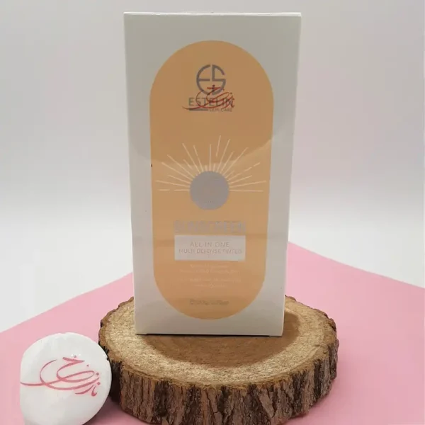 ضدآفتاب SPF100 رنگی چندکاره استلین 100 گرم