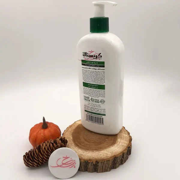 ماسک مو با آبکشی کریستال پلاس ترمیم کننده قوی 400 میل