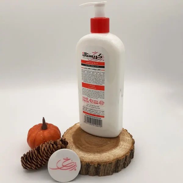 ماسک مو با آبکشی کریستال پلاس موهای رنگ شده 400 میل