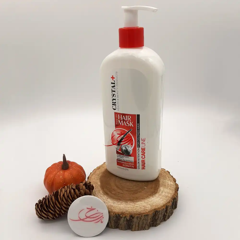 ماسک-مو-با-آبکشی-کریستال-پلاس-موهای-رنگ-شده-400-میل ماسک مو با آبکشی کریستال پلاس موهای رنگ شده 400 میل