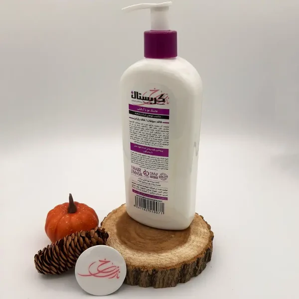 ماسک مو با آبکشی کریستال پلاس موهای نازک و ضعیف 400 میل