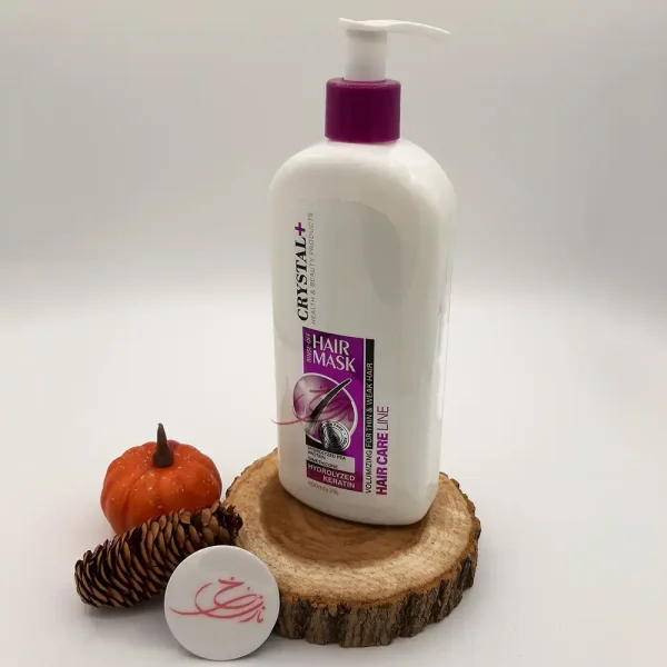 ماسک مو با آبکشی کریستال پلاس موهای نازک و ضعیف 400 میل