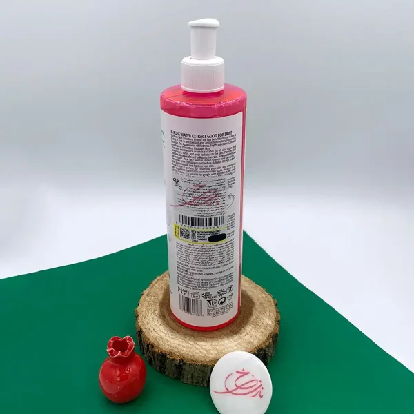 ژل شستشوی صورت رز صورتی گارنیک 400 میل