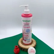 ژل شستشوی صورت رز صورتی گارنیک 400 میل