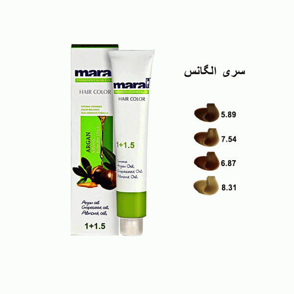 رنگ مو مارال سری الگانس حجم 100 میلی لیتر