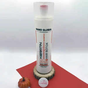 شامپو تراپی کراتینه و بوتاکس نانو گلوبال سفید 1000 میل