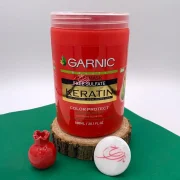 ماسک مو باآبکشی کراتینه گارنیک آرگان قرمز 800 میل