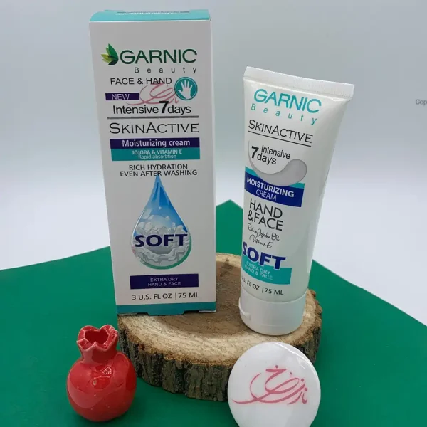 کرم مرطوب کننده سافت گارنیک تیوپی 75 میلی لیتر 