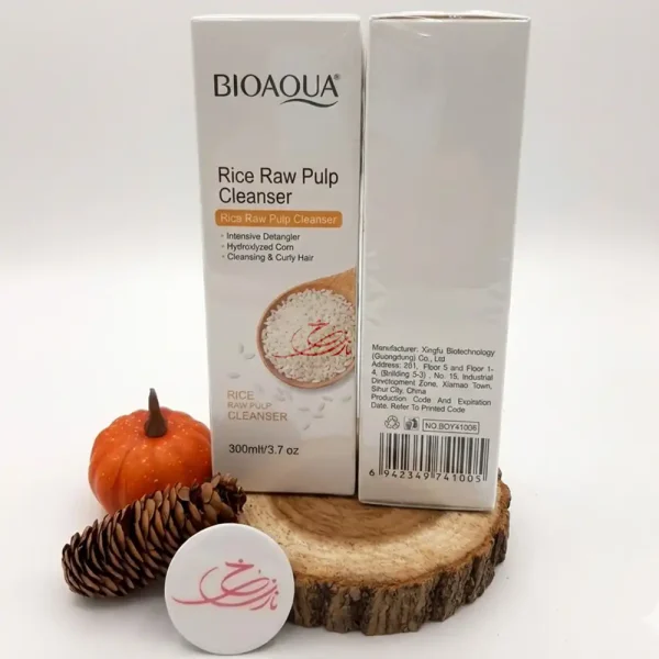 فوم شستشوی (کلینزر) برنج بیوآکوا 100 گرمی