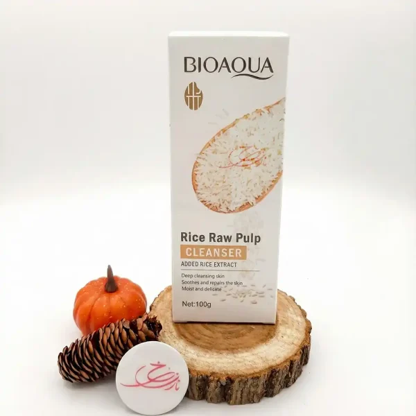 فوم شستشوی (کلینزر) برنج بیوآکوا 100 گرمی