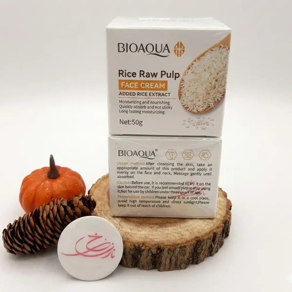 کرم مرطوب کننده برنج بیوآکوا 50 گرمی