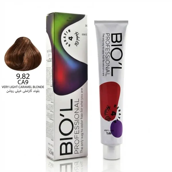 رنگ مو بیول (Biol) شماره 9.82