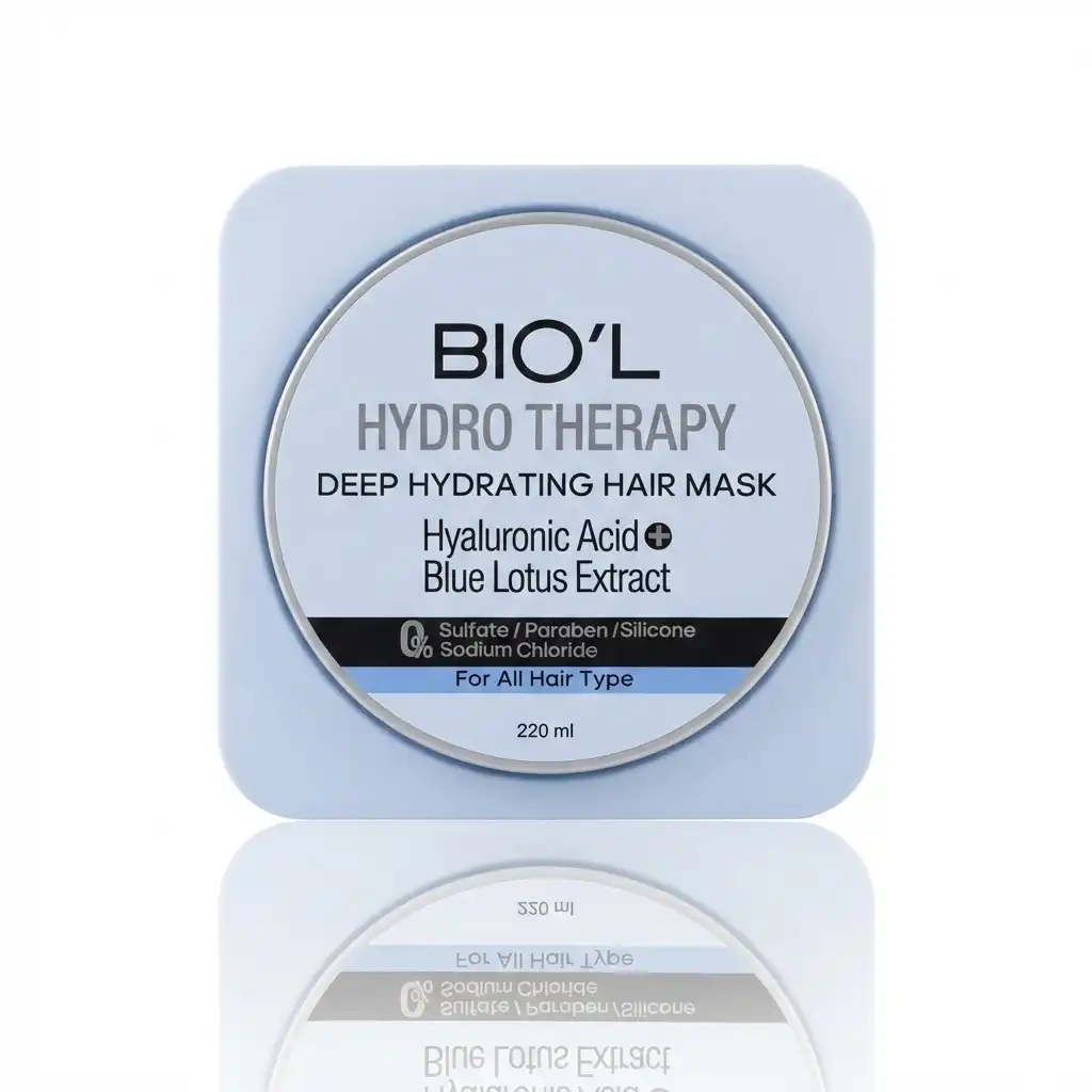 ماسک مو بیول مدل Hydro Therapy کاسه ای آبی 220 میلی لیتری ماسک مو بیول مدل Hydro Therapy کاسه ای آبی 220 میلی لیتری