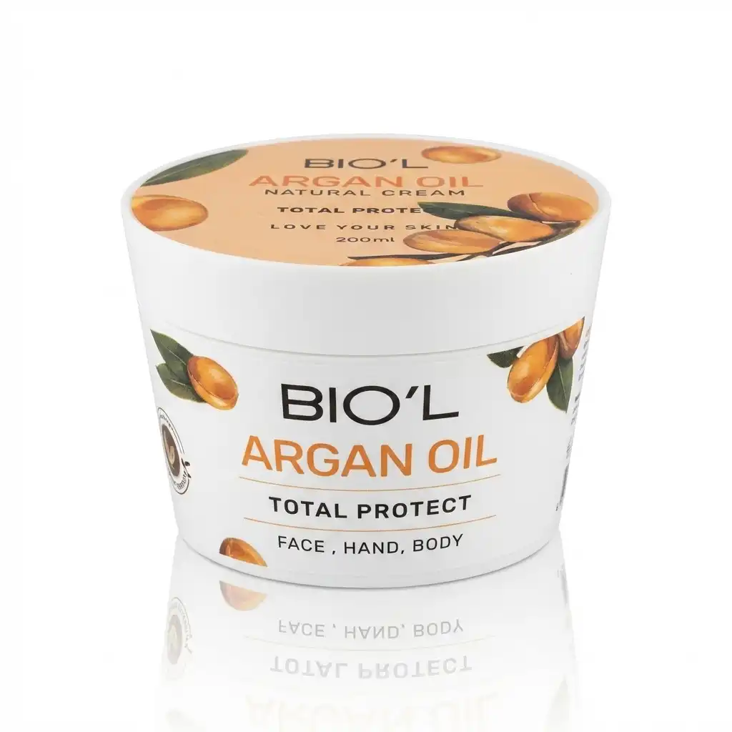 کرم مرطوب کننده بیول مدل آرگان کاسه ای 200 میلی لیتری