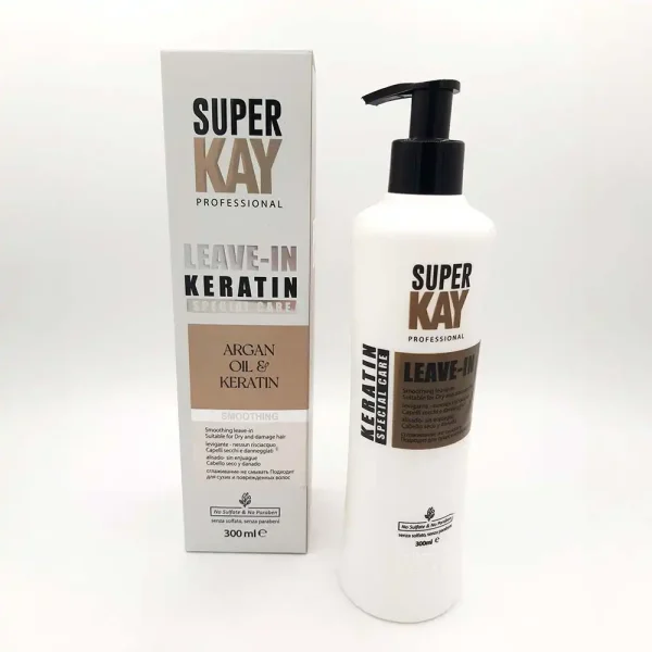 ماسک مو بدون آبکشی موی خشک و آسیب دیده کراتین سوپرکی 300 میل