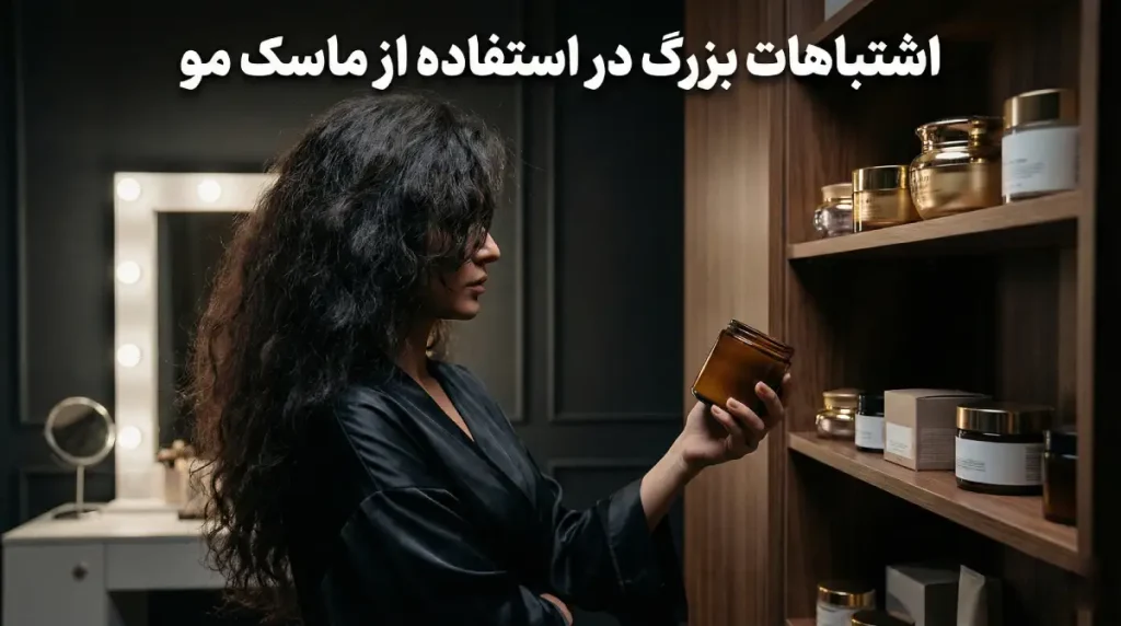 اشتباهات رایج در استفاده ماسک مو