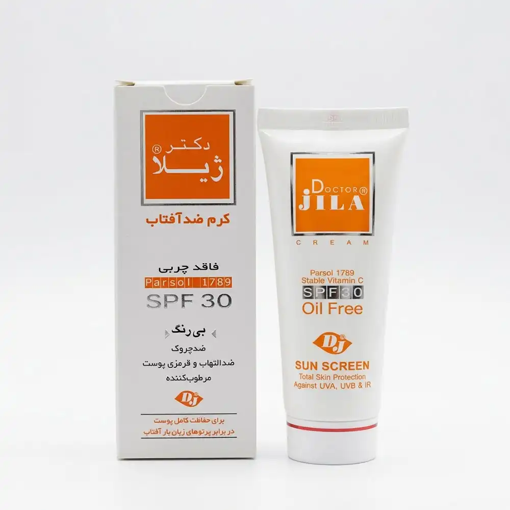 ضدآفتاب بی رنگ SPF 30 دکتر ژیلا 65 گرمی ضدآفتاب بی رنگ SPF 30 دکتر ژیلا 65 گرمی