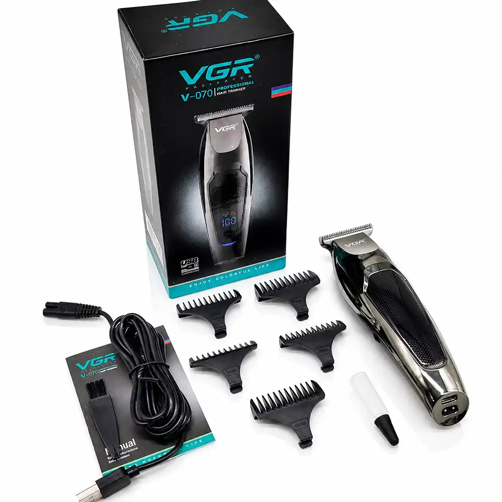 ماشین اصلاح وی جی آر V-070 مشکی ماشین اصلاح وی جی آر V-070 مشکی