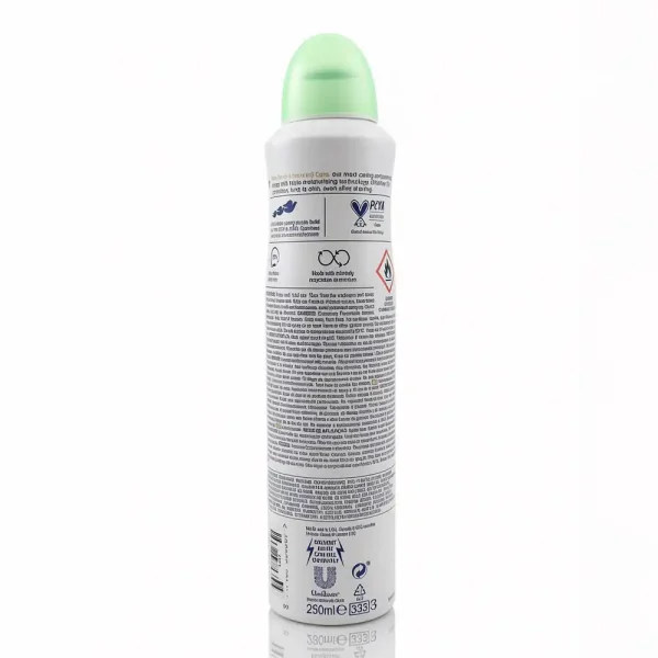اسپری بدن داو زنانه Go Fresh خیار و چای سبز 250 میلی لیتری