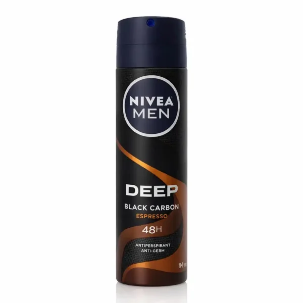 اسپری نیوآ DEEP BLACK CARBON ESPRESSO حجم 150 میلی لیتری