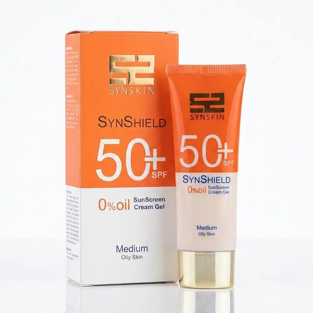 ضدآفتاب SPF50+ ساین اسکین رنگی مدیوم 50 گرمی
