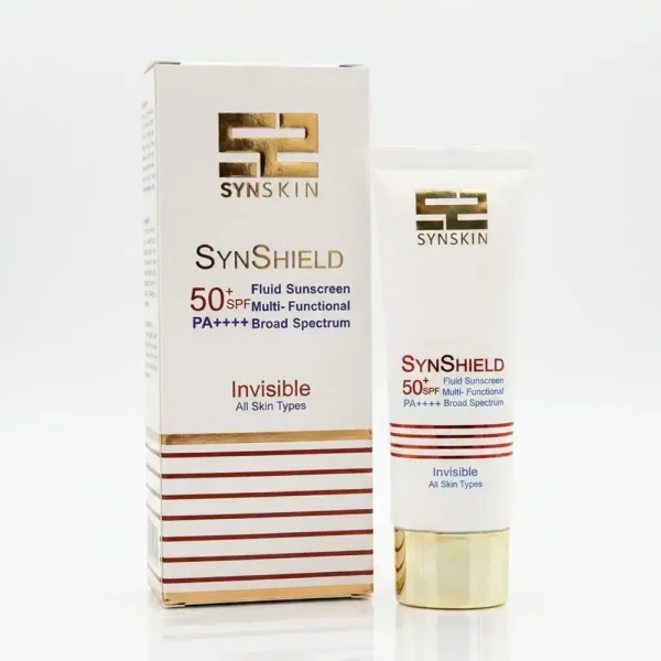 فلوئید ضدآفتاب SPF50+ ساین اسکین بی رنگ 50 گرمی