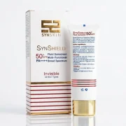فلوئید ضدآفتاب SPF50+ ساین اسکین بی رنگ 50 گرمی