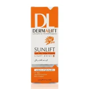 کرم ضد آفتاب SPF50 رنگی درمالیفت مدل Sunlift (بژ روشن) 40 میلی لیتری