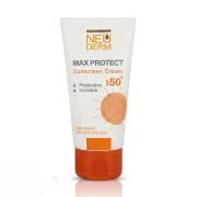 ضد آفتاب SPF50 بی رنگ مکس پروتکت نئودرم پروبیوتیک 50 میلی لیتری