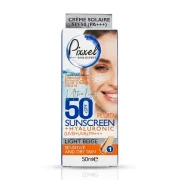 ضد آفتاب پیکسل بژ روشن پوست خشک و حساس SPF 50+ فلوئیدی 50 میلی لیتری