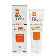 کرم ضد آفتاب و مرطوب کننده SPF 60 پرودرما پوست نرمال و خشک 40 گرمی