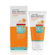 ضد آفتاب SPF50 رنگ لایت فیل مکس پروتکت نئودرم انواع پوست 50 میلی لیتری