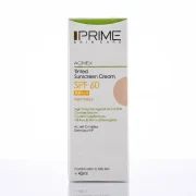 کرم ضد آفتاب SPF 60 بژ روشن پرایم فاقد چربی 40 میلی لیتری