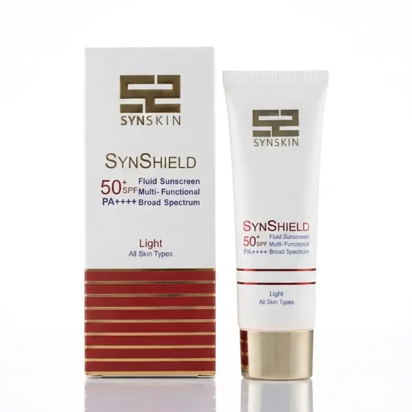کرم ضد آفتاب SPF50 فلوئید رنگی ساین اسکین 50 گرمی