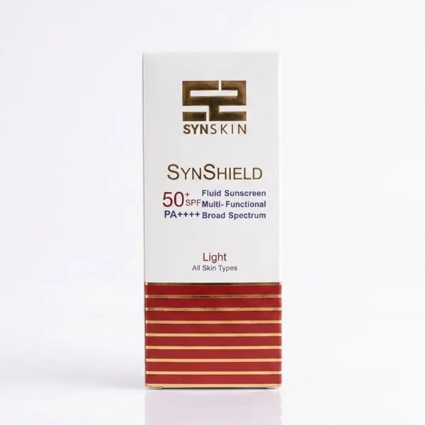 کرم ضد آفتاب SPF50 فلوئید رنگی ساین اسکین 50 گرمی