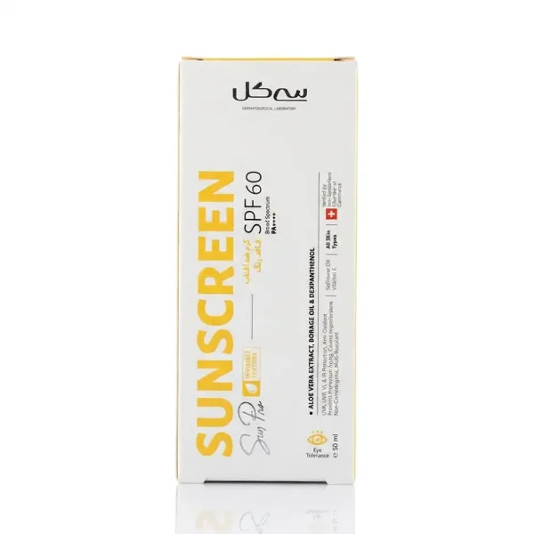 کرم ضد آفتاب سی گل بی رنگ SPF 60 انواع پوست 50 میلی لیتری