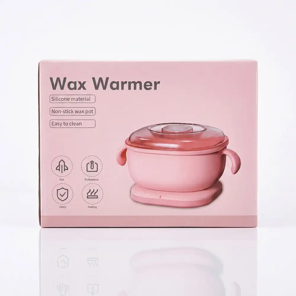 دستگاه موم گرم‌کن سیلیکونی Wax Warmer صورتی