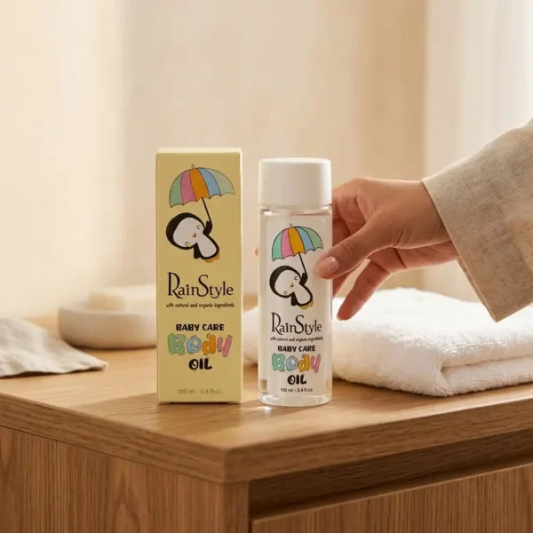 روغن بدن کودک رین استایل ۱۰۰ میلی لیتری